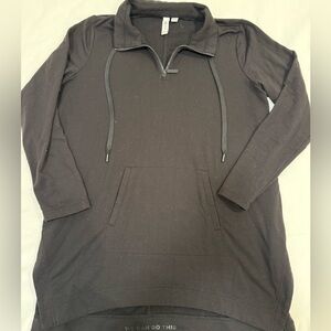 Quarter zip Charcoal shirt good condition